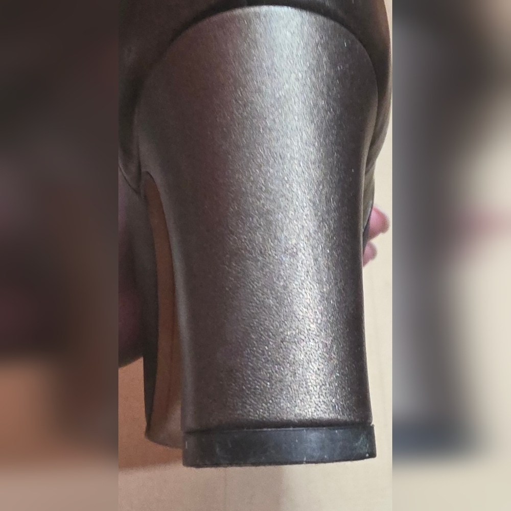 BALLY CHIEUTI LADIES BRONZE MID CALF BOOTS SIZE 5.5 LIKE NEW CONDITION - Picture 8 of 14